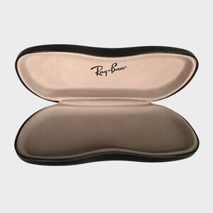 Ray-Ban Black and Cream Glasses Case